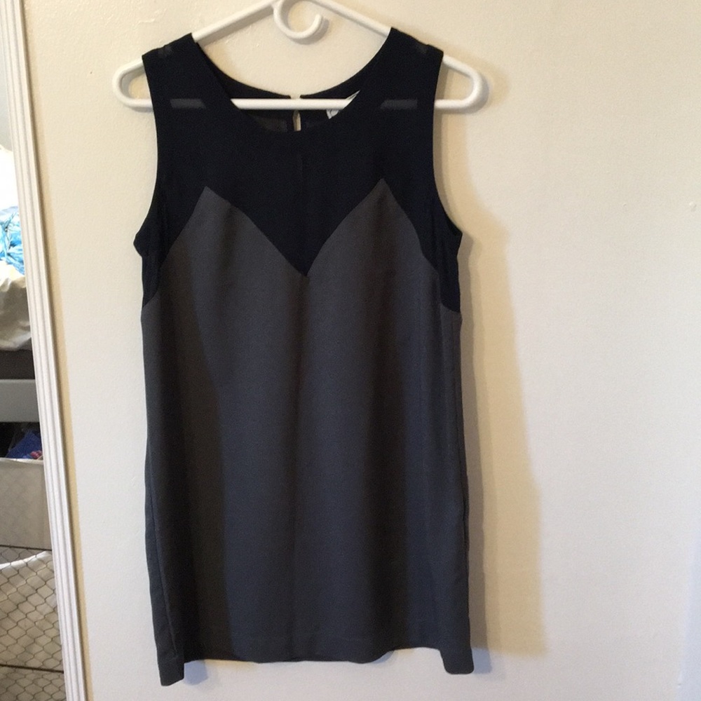 Triangle cutout dress
